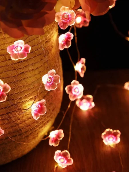 flower led light, christmas store, chritsmas tree decoration light, tree ornament