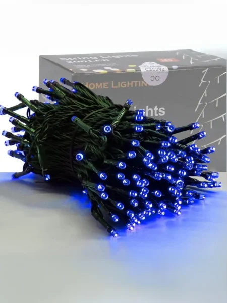 blue xmas decoration light, christmas store uk,