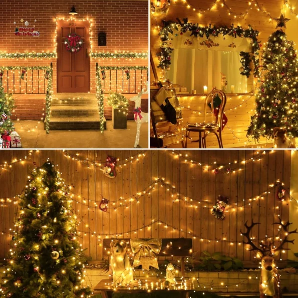 Multicolor Serial String Led Light with 8 Modes, home decoration light christmas store.uk, christmas shop