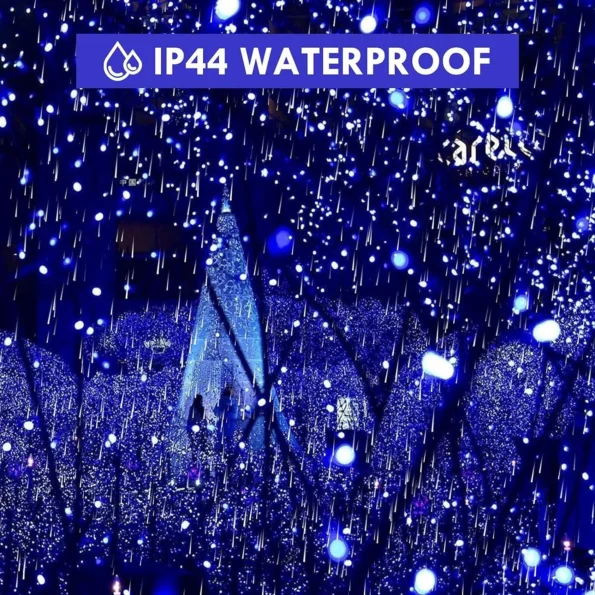 blue xmas decoration light, christmas store uk,