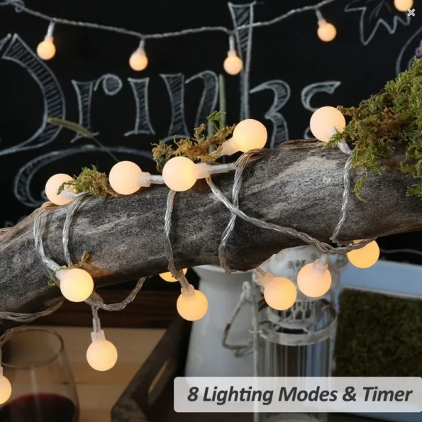globe small ball led light, tree decoration light, home decoration light, hristmas-tree-decoration-light
