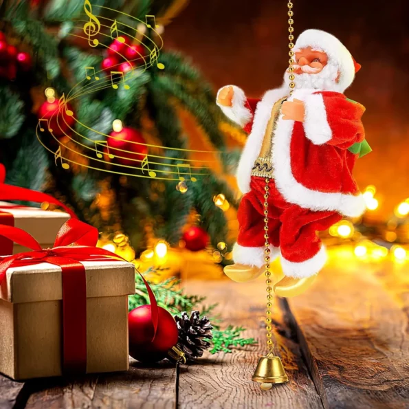 musical santa, christmas gifts, battery oprated santa, Christmas toys, christmas store