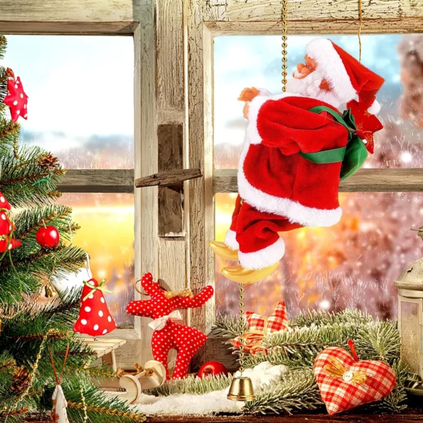 musical santa, christmas gifts, battery oprated santa, Christmas toys