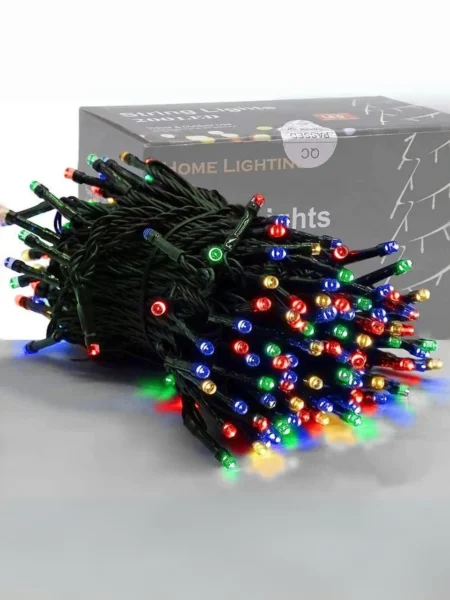 Multicolor Serial String Led Light with 8 Modes, home decoration light christmas store.uk, christmas shop