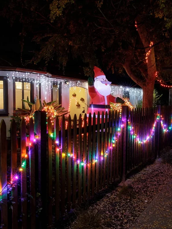 Multicolor Serial String Led Light with 8 Modes, home decoration light christmas store.uk, christmas shop